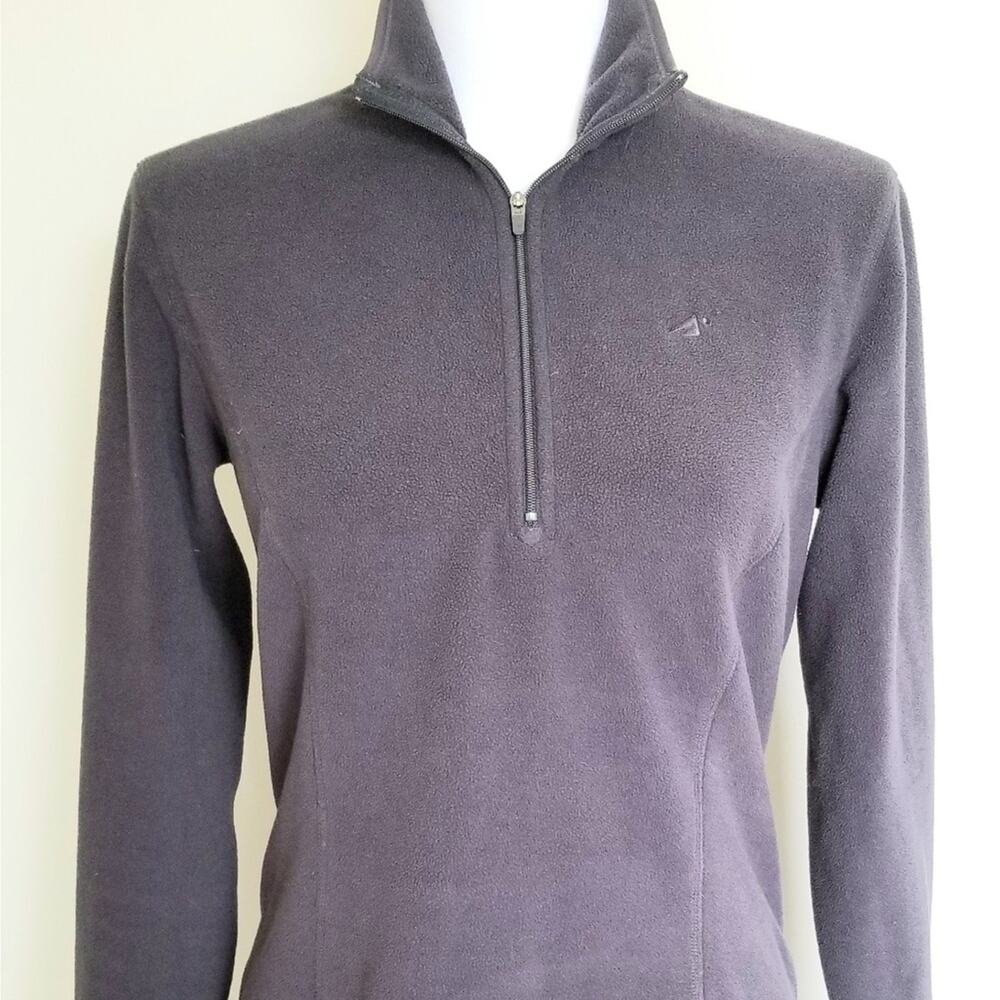 Eastern Mountain Sports Fleece Pullover 1/2 Zip Gray Size XS